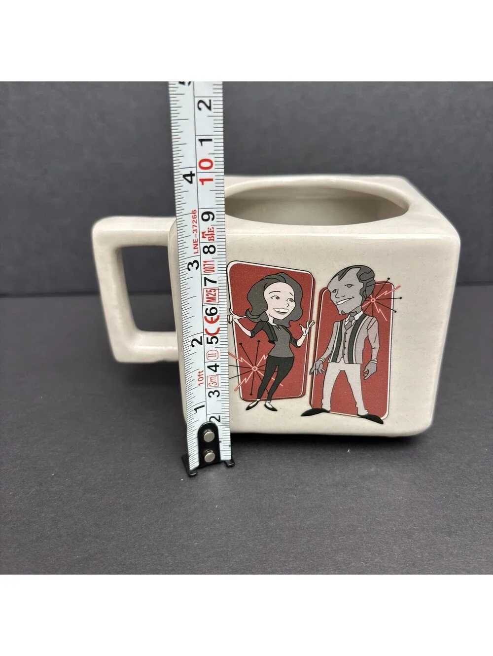 WandaVision Heat Changing TV Shapped Mug - LootCrate